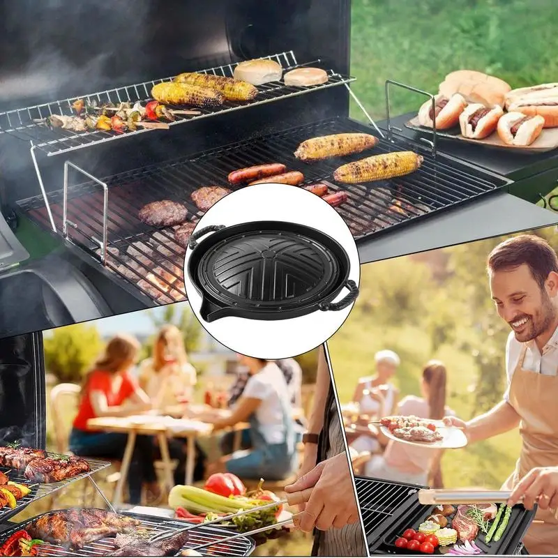 Cast-Iron-Grill-Pan-Outdoor-Barbecue-Plate-Grilling-Frying-Plate-Nonstick-11-Inch-Round-BBQ-Griddle-3.webp